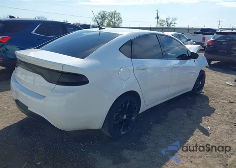 2016 Dodge Dart Sxt Sport Blacktop из США, поврежденный, VIN 1C3CDFFA6GD802094